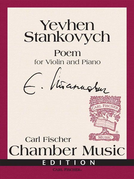 Poem : For Violin And Piano.