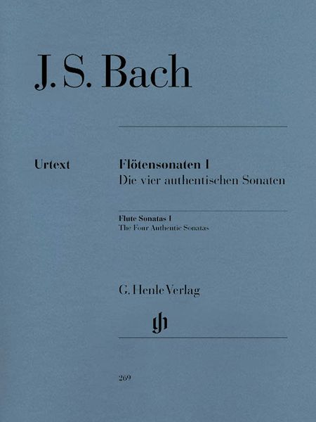 Sonatas, Vol. I : For Flute & Piano, With Basso Continuo / edited by H. Eppstein.