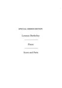 Piece : For Flute, Clarinet and Bassoon.