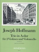 Trio A-Dur : Für 2 Violinen Und Violoncello / Edited By Bernhard Päuler.