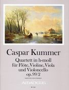 Quartett In H-Moll, Op. 99/2 : Für Flöte, Violine, Viola Und Violoncello / Edited By Yvonne Morgan.