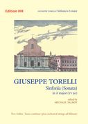 Sinfonia In A Major : For Two Violins and Basso Continuo.