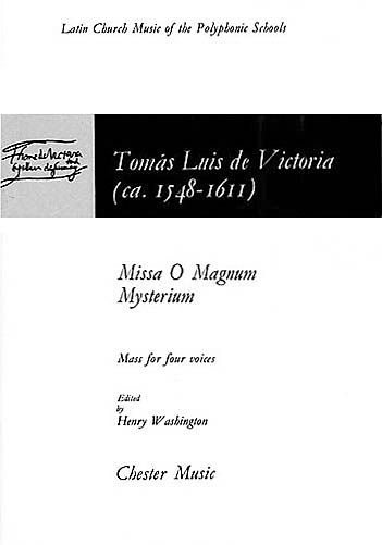 Missa Magnum Mysterium : For Four Voices.