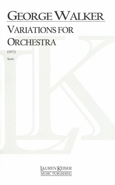 Variations For Orchestra.