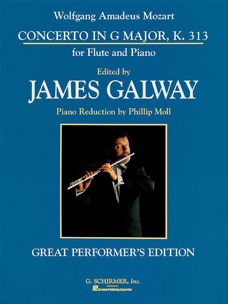 Concerto In G Major, K. 313 : For Flute and Orchestra - Piano reduction / ed. by James Galway.