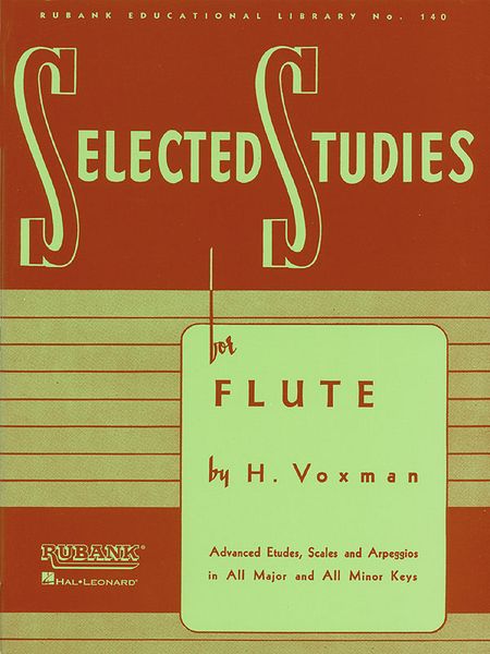 Selected Studies For Flute : Advanced.
