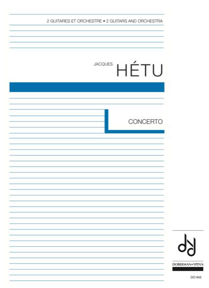 Concerto, Op. 77 : For 2 Guitars and Orchestra (2007). Avance.