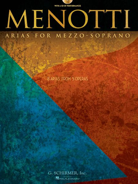 Arias For Mezzo-Soprano : 8 Arias From 5 Operas.