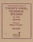 Twenty Four Etudes Techniques, Op. 63 : For Flute.