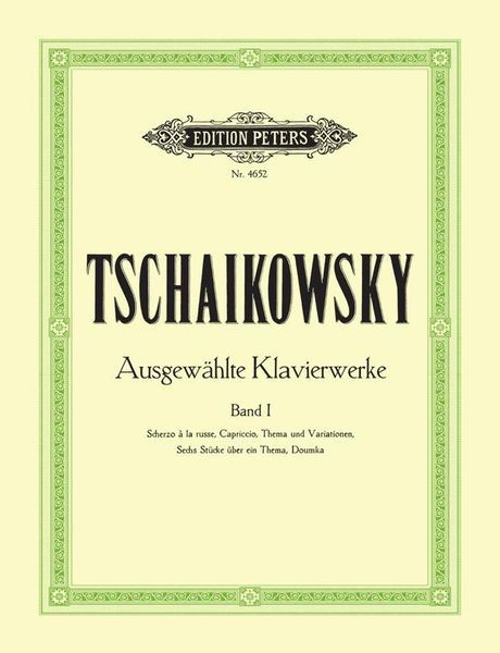 Selected Piano Works, Vol. 1.