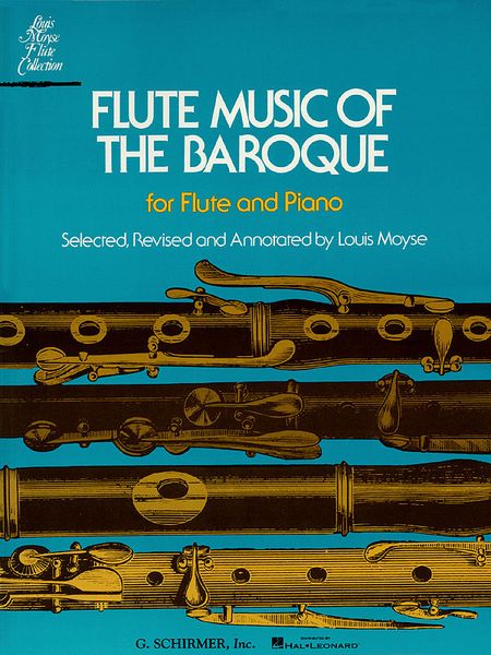 Flute Music Of The Baroque Era (Flute / Piano).