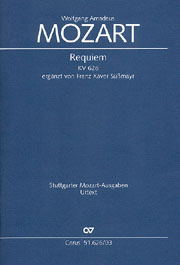 Requiem, K. 626 / edited by Ulrich Leisinger.