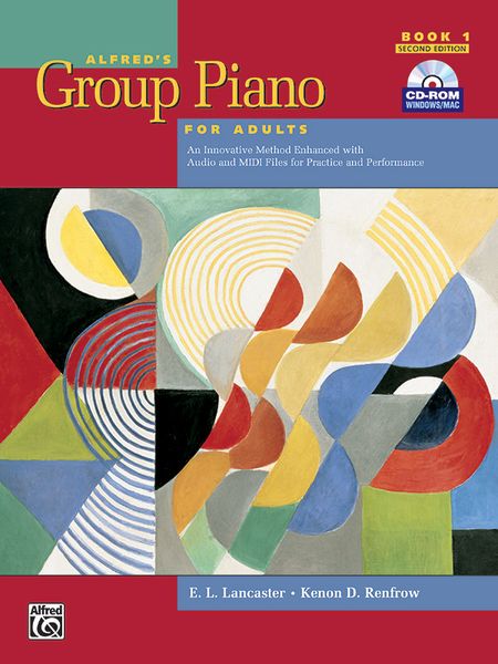 Alfred's Group Piano For Adults, Book 1 (2nd Edition) - Student Book.