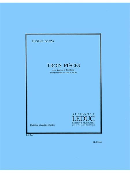 Trois Pieces : For Four Trombones.