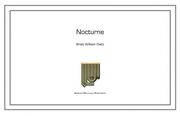 Nocturne : For Solo Percussionist (2004).