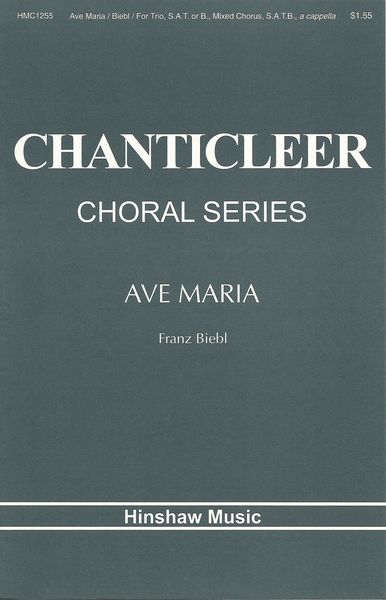 Ave Maria : For Trio and SATB Choir.