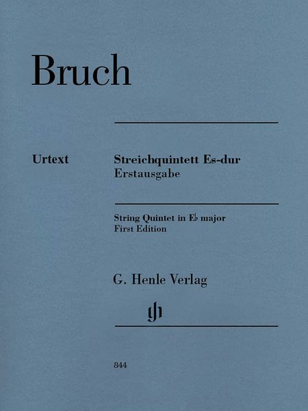 String Quintet In E Flat Major / edited by Michael Kube.