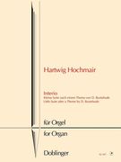 Interio, A Little Suite On A Theme by Dietrich Buxtehude : For Organ.
