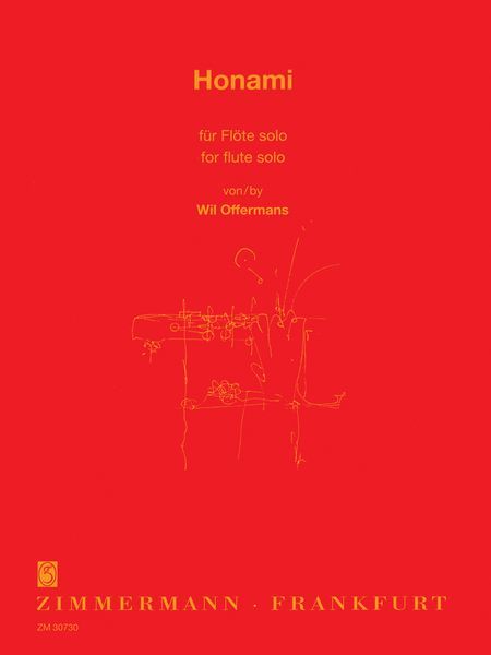 Honami : For Flute Solo.