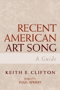 Recent American Art Song : A Guide.
