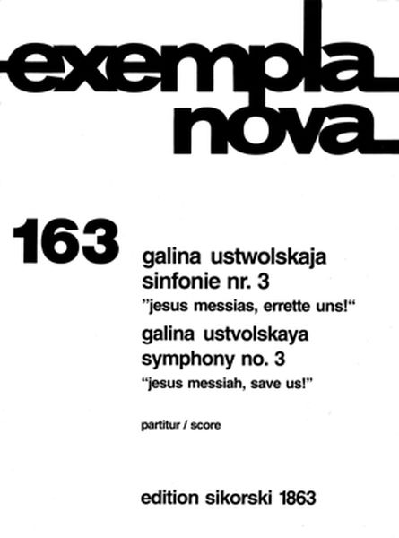 Symphony No. 3 : Jesus Messiah, Save Us! (1983).