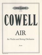 Air : For Violin And String Orchestra (1952).