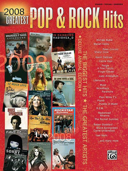 2008 Greatest Pop & Rock Hits.