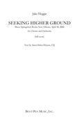 Seeking Higher Ground- Bruce Springsteen Rocks New Orleans, April 30, 2006 : For Chorus & Orchestra.