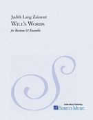 Will's Words : For Baritone And Piano (1989-1990).