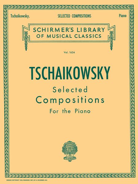 Selected Compositions For Piano.