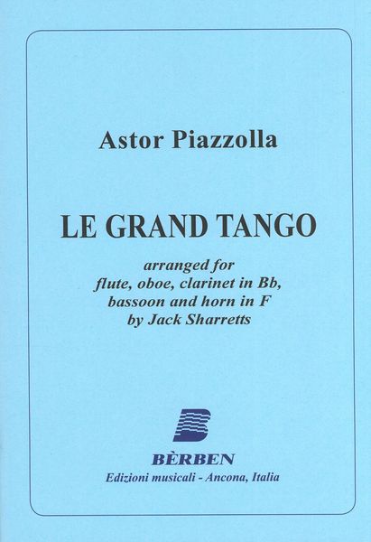 Grand Tango : For Woodwind Quintet / arranged by Jack Sharretts.