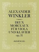 Deux Morceaux, Op. 31 : Für Viola Und Klavier / Edited By Yvonne Morgan.