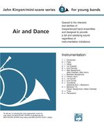 Air and Dance : For Concert Band.