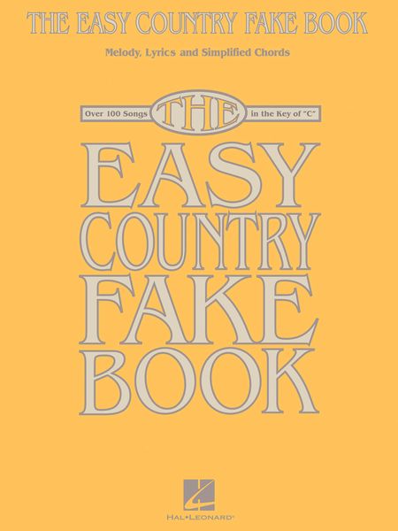 Easy Country Fake Book.