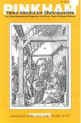 Three Introits For Christmastide : For Unaccompanied SA Or TB Voices.