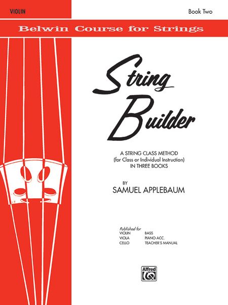Belwin String Builder, Vol. 2 : For Violin.