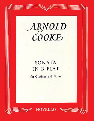 Sonata In B Flat Major : For Clarinet and Piano.