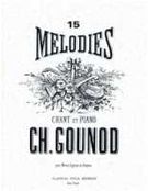 Fifteen Melodies : For Mezzo Soprano Or Baritone / French and English Text.