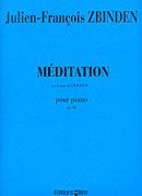 Méditation : Pour Piano.