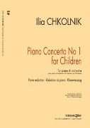 Piano Concerto No. 1 For Children : For Piano and Orchestra - reduction For 2 Pianos/4 Hands.