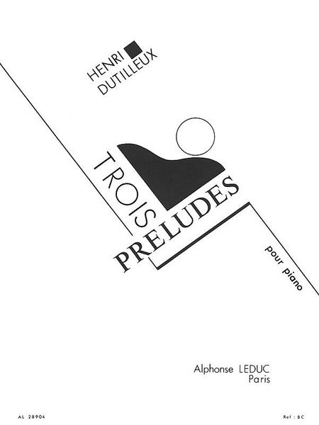 Trois Preludes : Pour Piano.