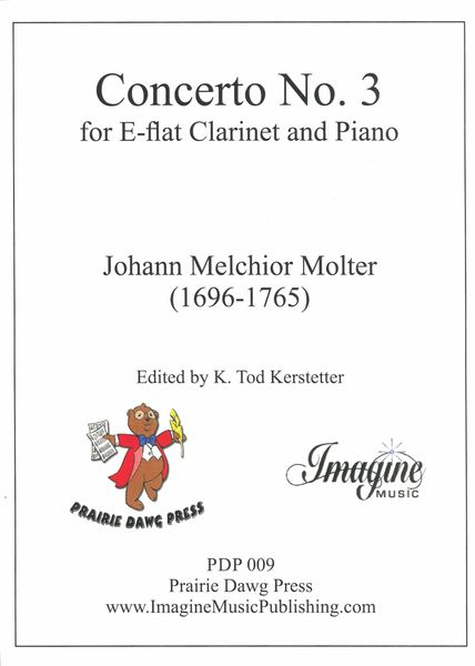 Concerto No. 1: For E-Flat Clarinet and Piano / edited by K. Tod Kerstetter.