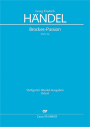 Brockes-Passion, HWV 48 / edited by Andreas Taub.