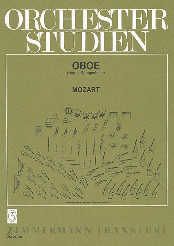 Orchesterstudien : For Oboe / Ed. by Hagen Wangenheim.
