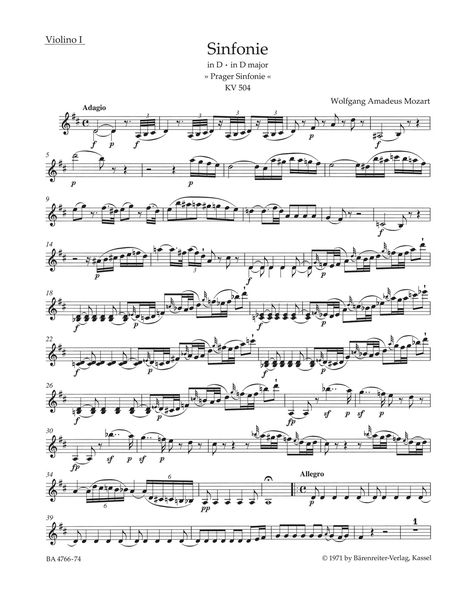 Symphony No. 38 In D Major, K. 504 (Prague).