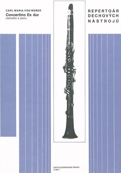Concertino In E Flat Major, Op. 26 : For Clarinet and Orchestra.