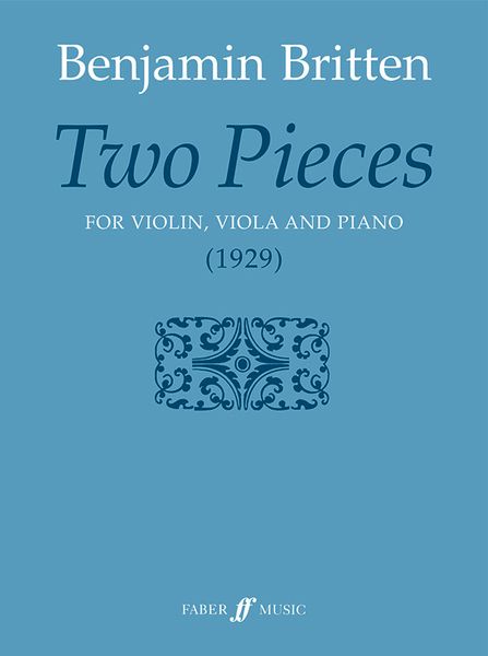 Two Pieces : For Violin, Viola and Piano (1929) / edited by David Matthews.