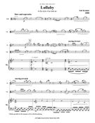 Lullaby (In The Style Of An Irish Air) : For Flute, Viola And Harp (2000).