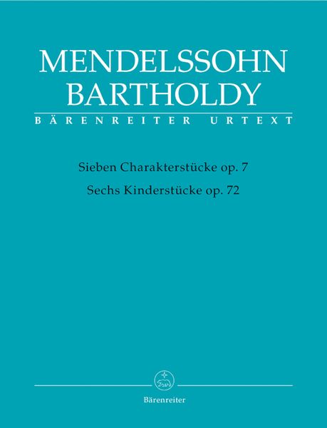 Sieben Charakterstücke, Op. 7 : Sechs Kinderstücke, Op. 72 / edited by Holger M. Stüwe.
