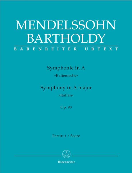 Symphony No. 4 In A Major, Op. 90 (Italian) / edited by Christopher Hogwood.